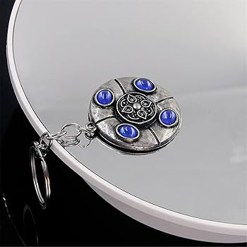 Amazon | Wanqian エルデンリング 合金 便利 キーチェン 4cm 緋